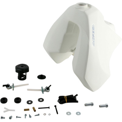 Acerbis Suzuki DR 350 S 1990-1999 Gas Tank - White - Suzuki - 4.25 Gallon