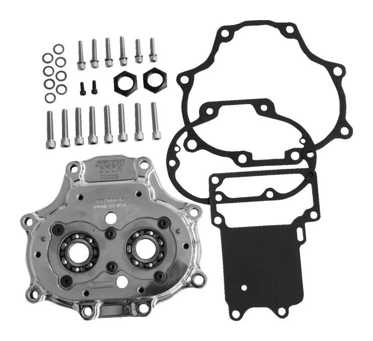 Baker Drivetrain 6061 Transmission Door Assembly For Harley 2006-2017