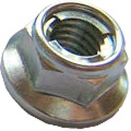 BOLT FUJI-STYLE 12MM HEX LOCKING FLANGE NUTS 8X1.25MM 10/PK - 021-30812