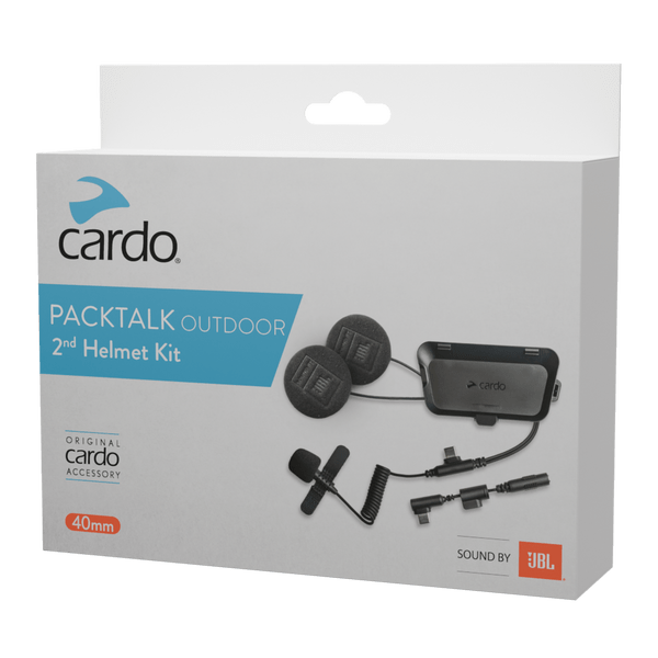 Cardo Packtalk Outdoor 2nd Helmet Kit w/ JBL Sound