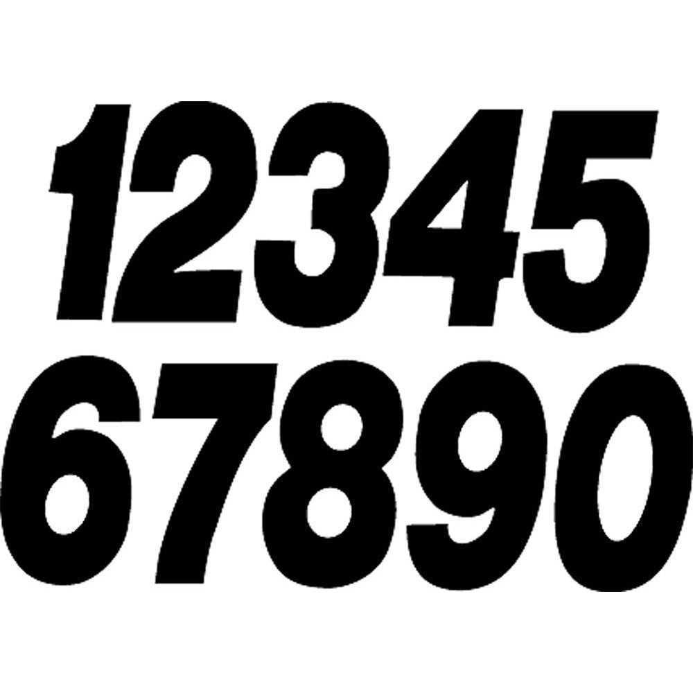 DIRT DIGITS #6 7" BLACK SUPER X DIGITS 3/PK - 09-6076