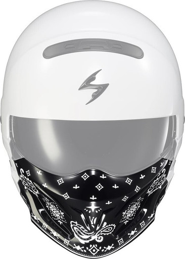 Scorpion EXO Covert Bandana Mask Gloss Black