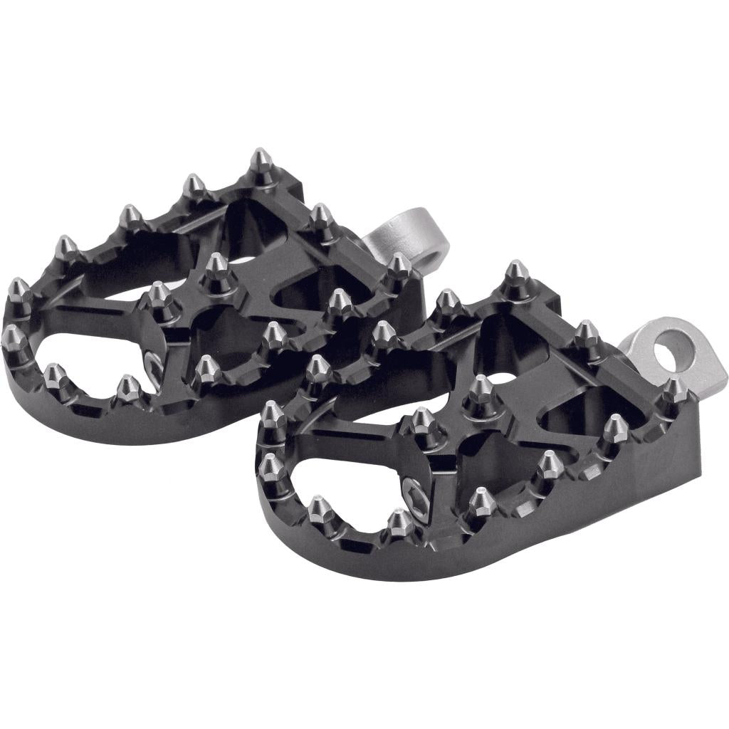 FLO Bmx Style Foot Pegs Black | FPEG-800V3BLK