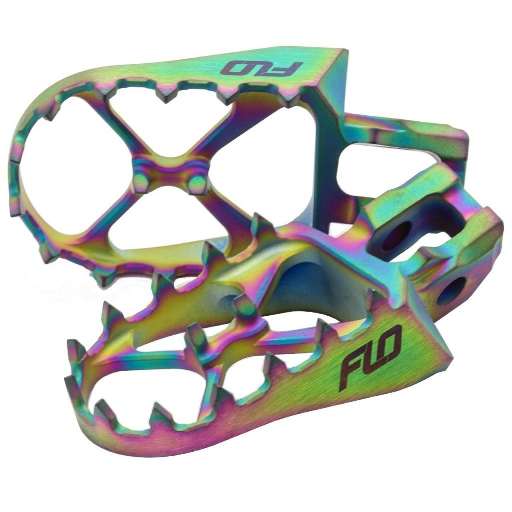 FLO Titanium Foot Pegs Yamaha | TI-793
