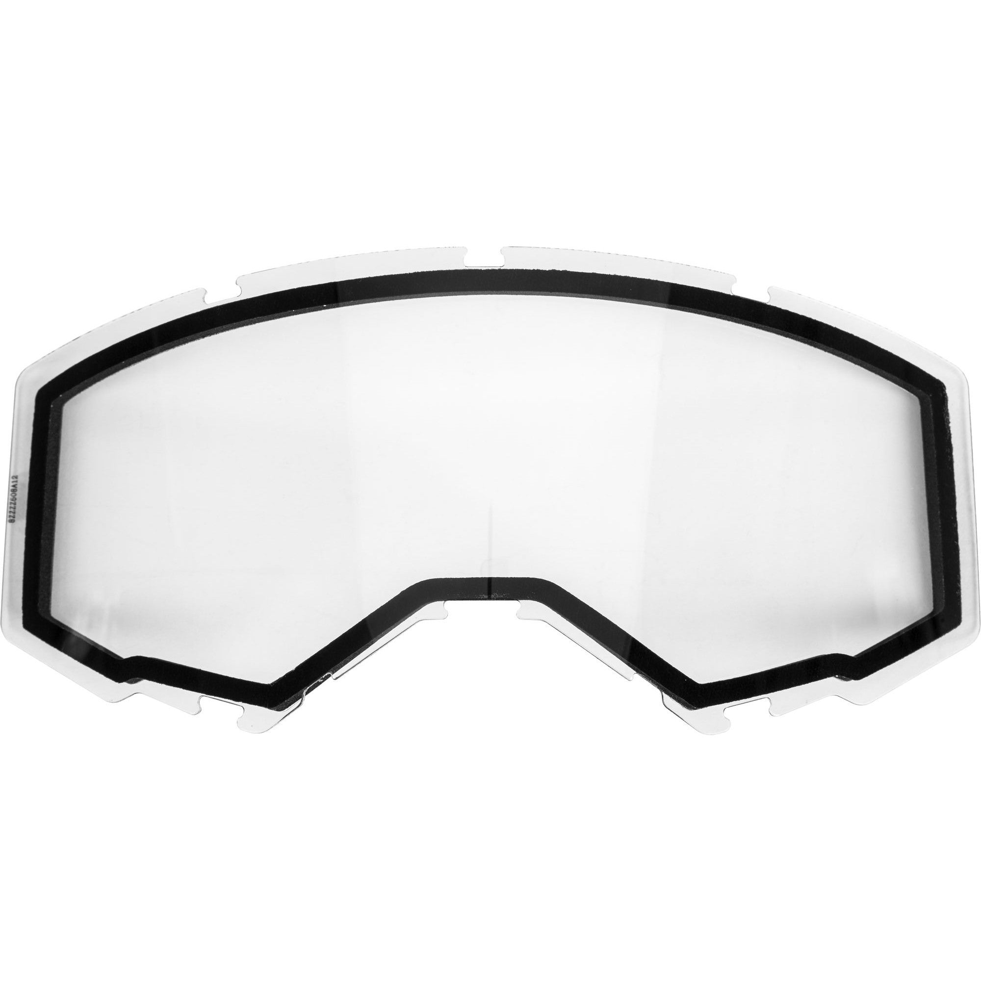FLY RACING DUAL LENS W/O VENTS ADULT CLEAR - 37-5439