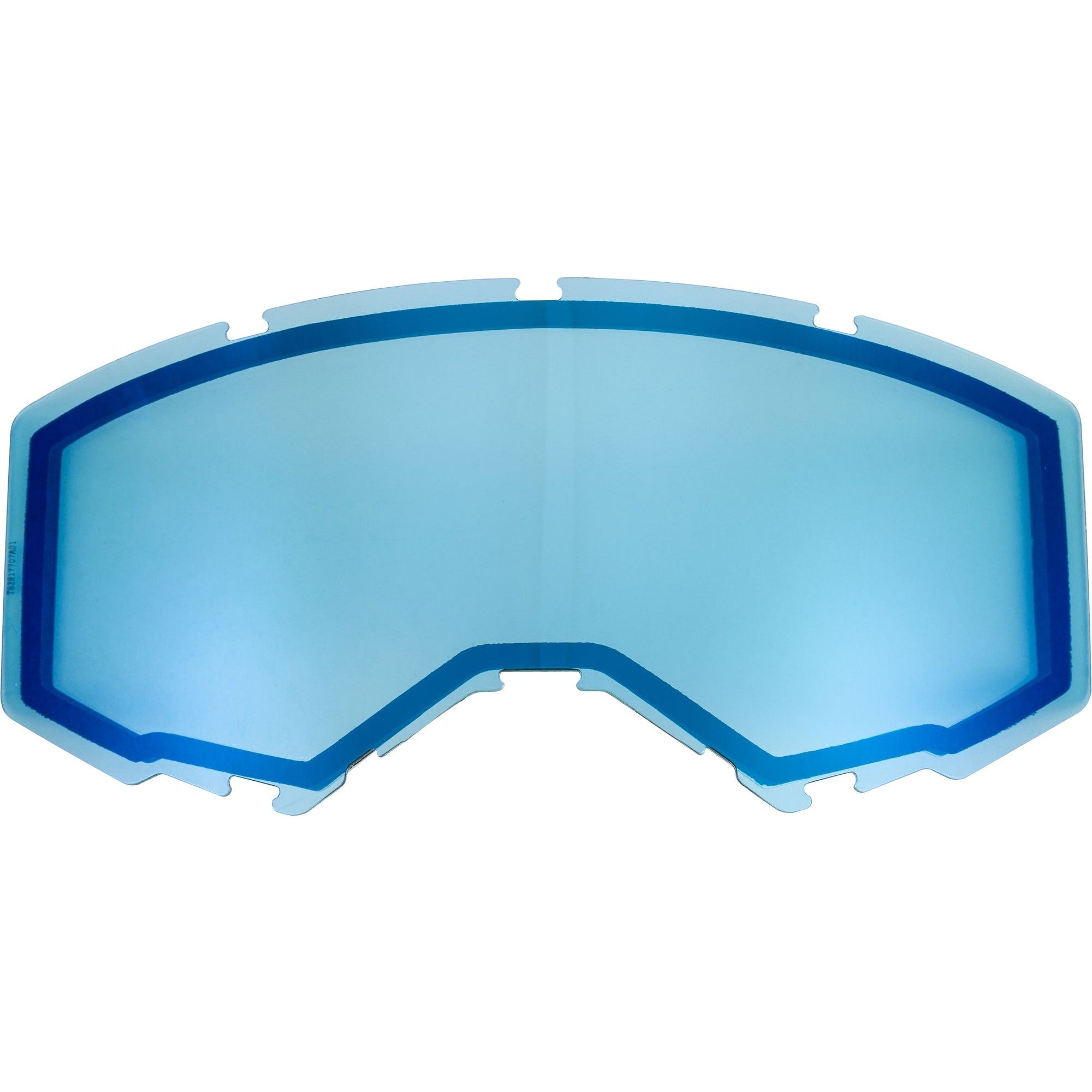 FLY RACING DUAL LENS W/O VENTS ADULT SKY BLUE MIRROR/BLUE - 37-5444