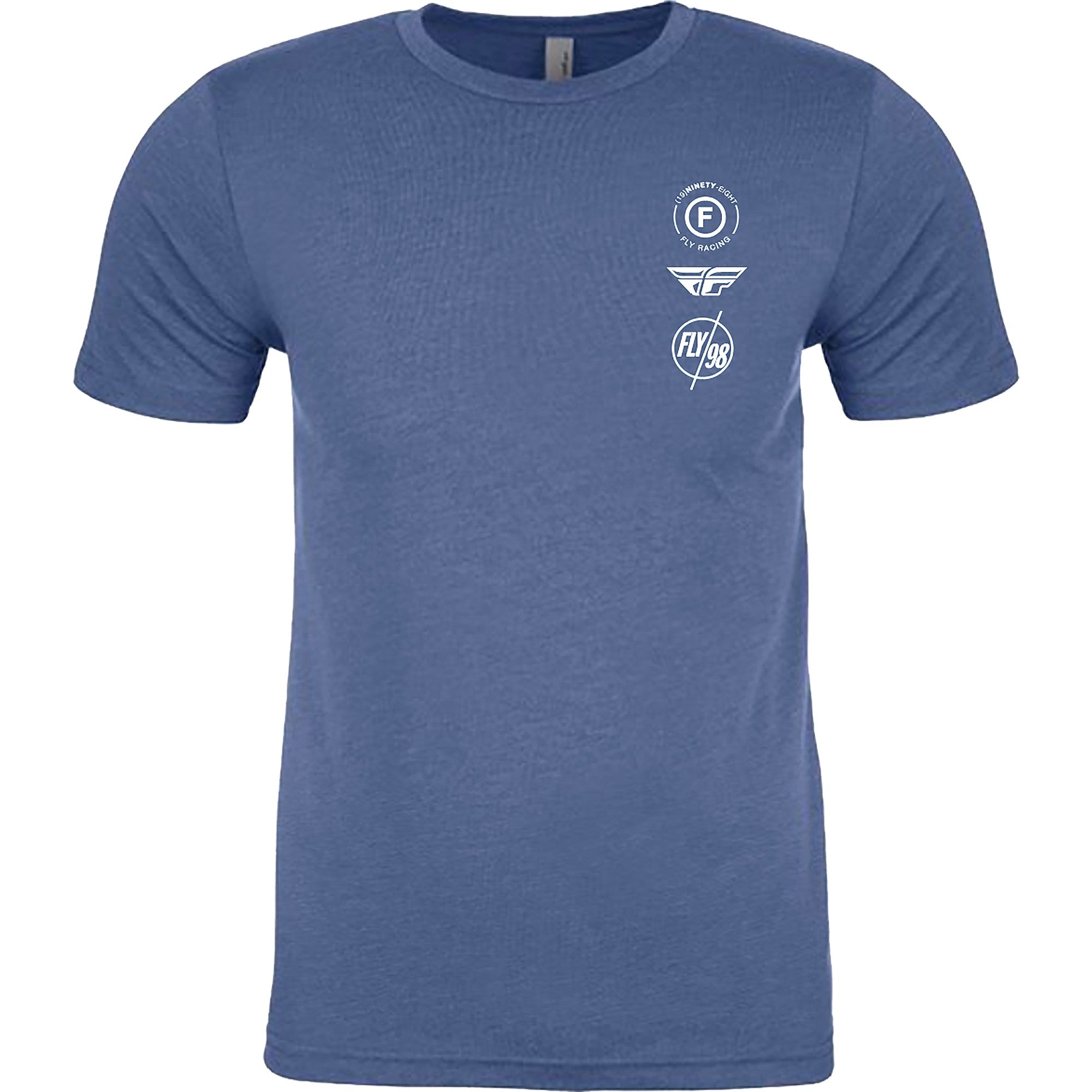 FLY RACING FLY ATOM TEE COOL BLUE HEATHER