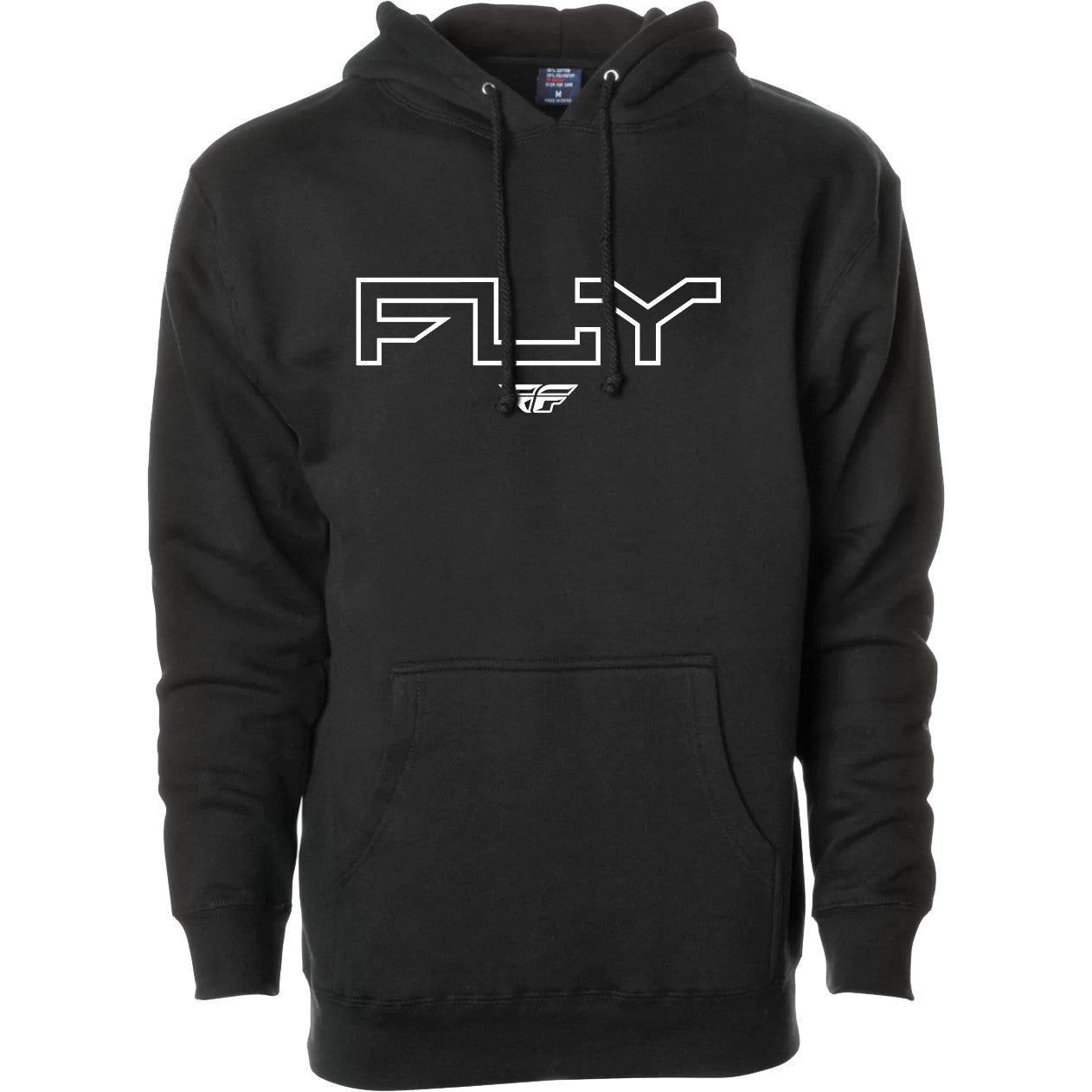 FLY RACING YOUTH FLY EDGE HOODIE BLACK YL/YX - 354-03042