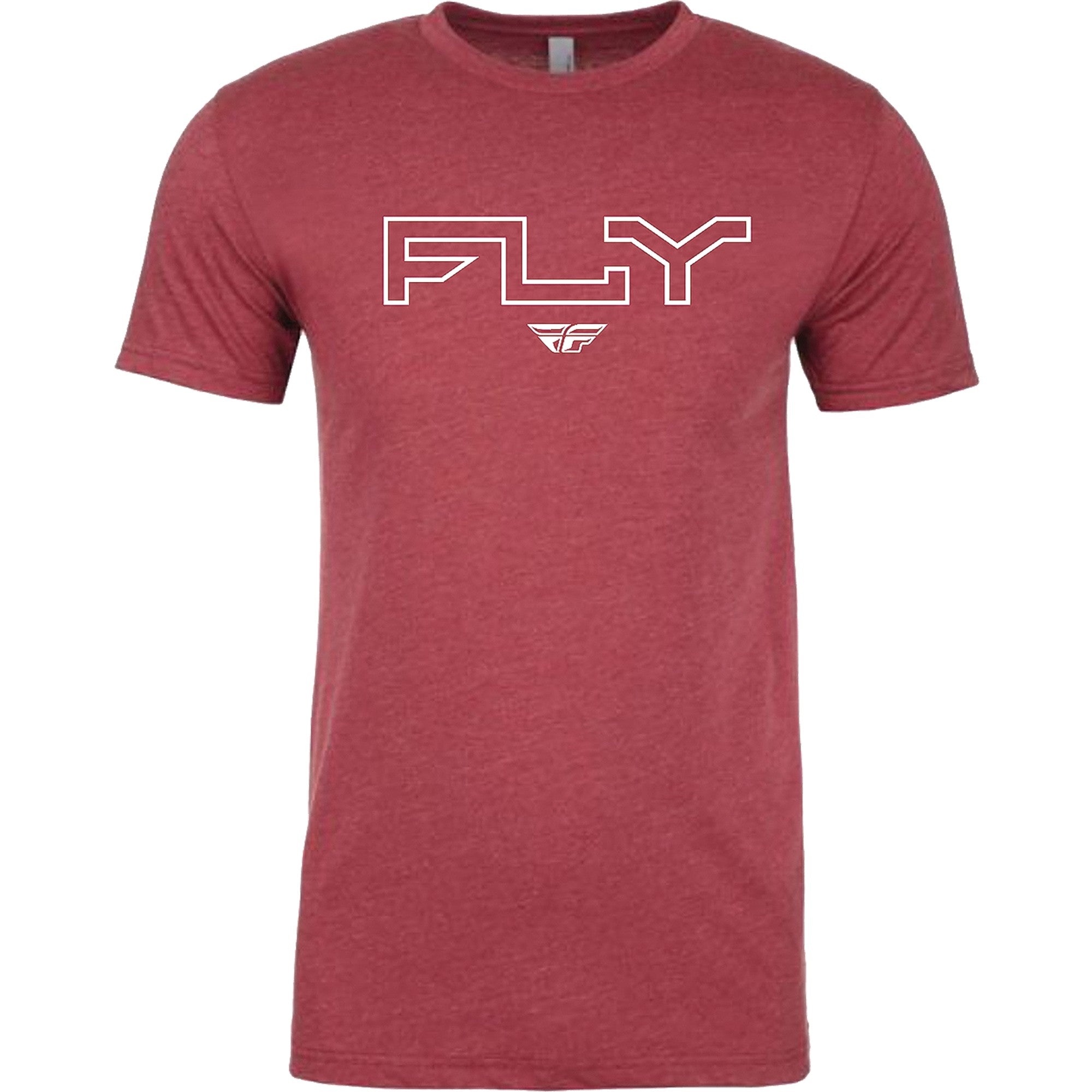 FLY RACING FLY EDGE TEE CARDINAL
