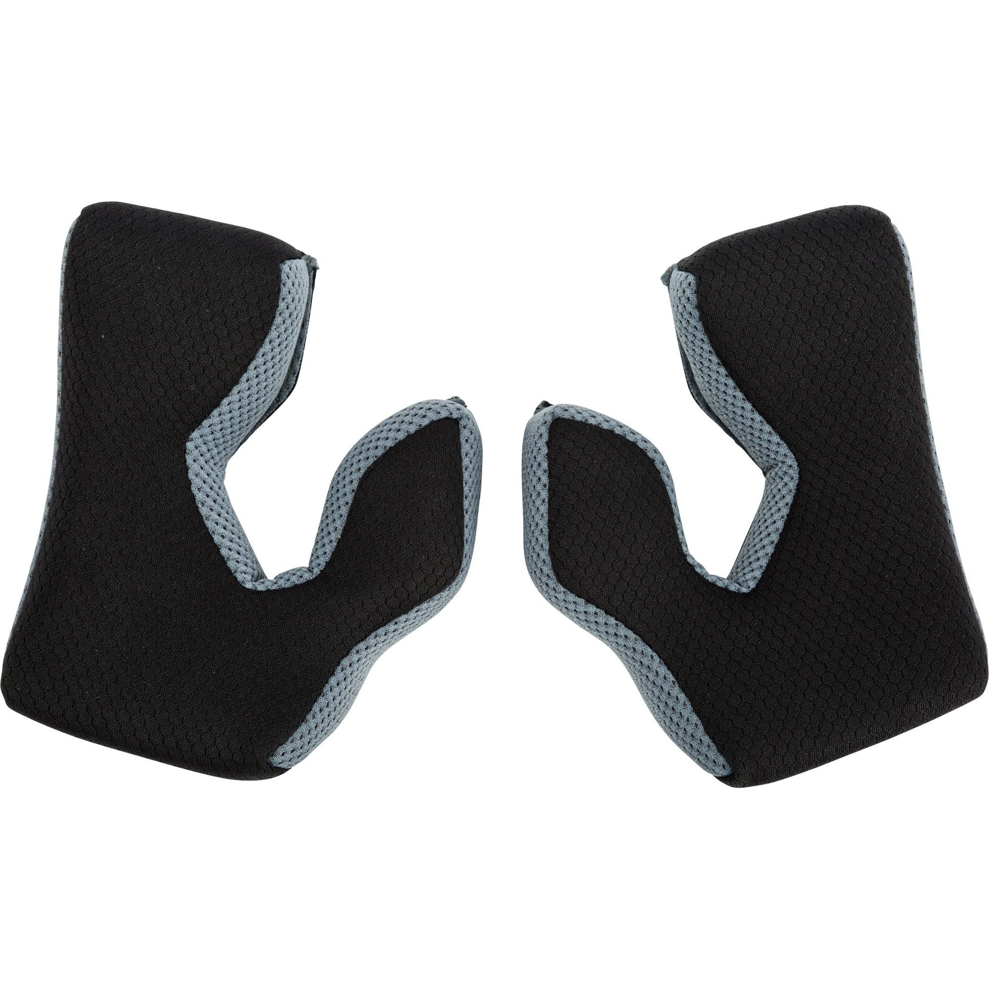 FLY RACING FORMULA CHEEK PAD BLACK/COOL GREY LG 35MM - 73-47221L