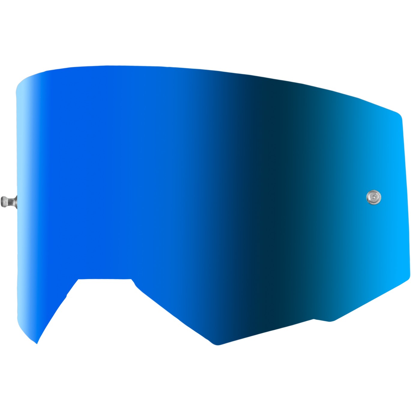 FLY RACING SINGLE LENS W/ POST ADULT W/ SKY BLUE MIR/SKY BLUE LENS - 37-5412