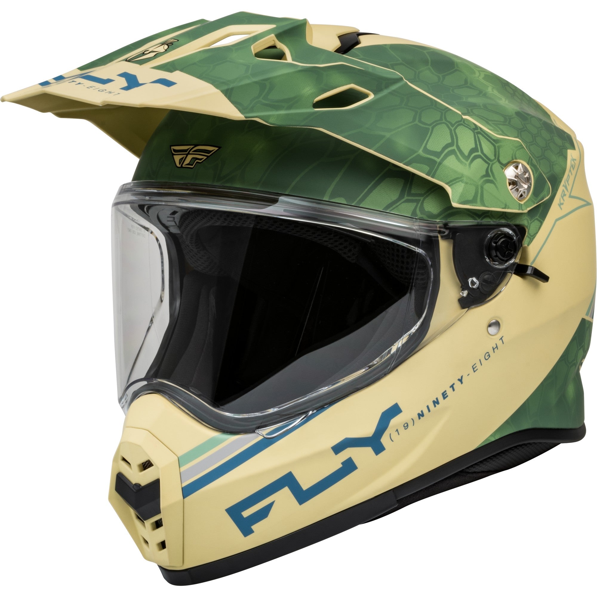 FLY RACING TREKKER KRYPTEK CONCEAL HELMET MATTE TAN/SAGE/BLACK