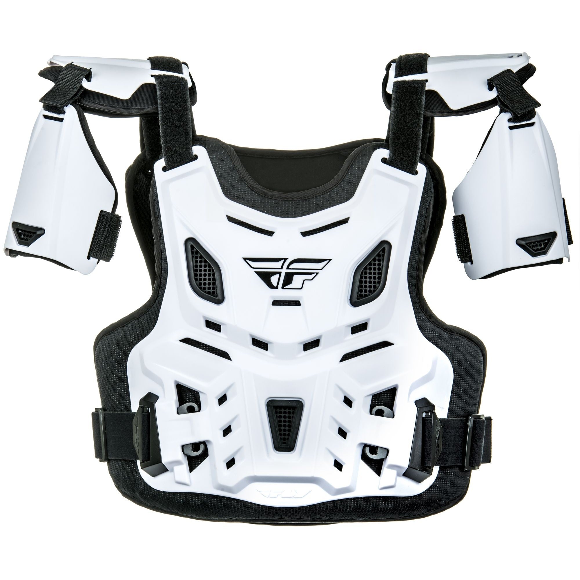 FLY RACING YOUTH CE REVEL ROOST GUARD WHITE - 36-16065