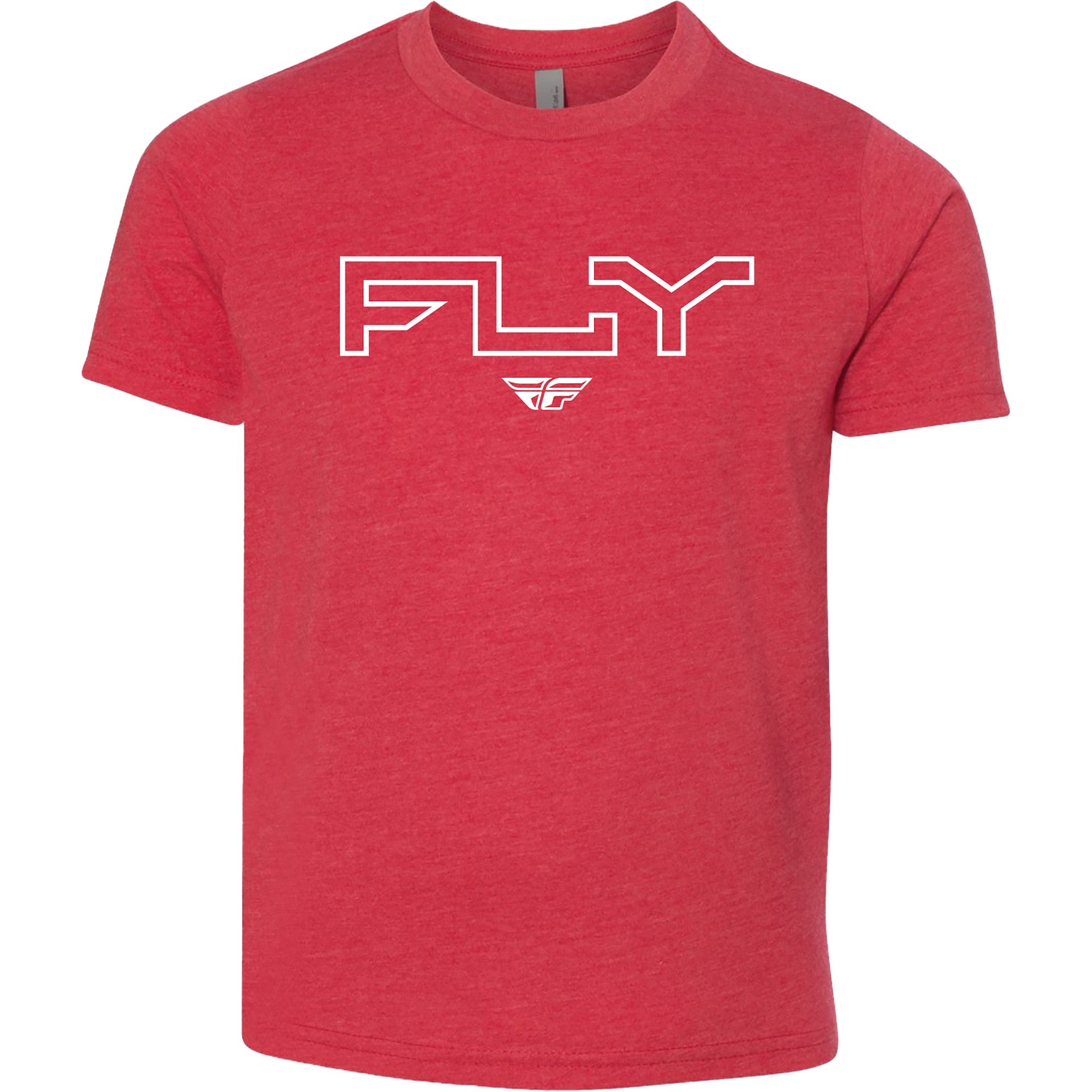 FLY RACING YOUTH FLY EDGE TEE RED