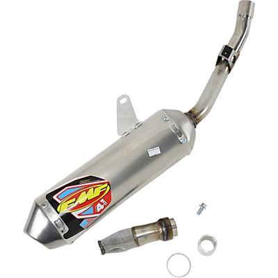 FMF Kawasaki KLX 140R/F/L 2021 Mini Factory 4.1 Slip-On Muffler Aluminum