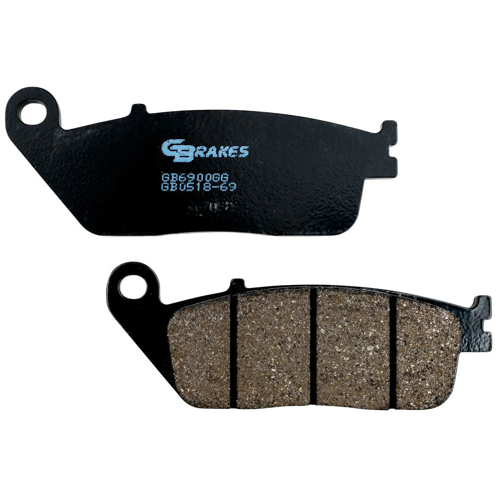 GBrakes Brake Pad - Semi-Metallic Buell Blast 2000–2009
