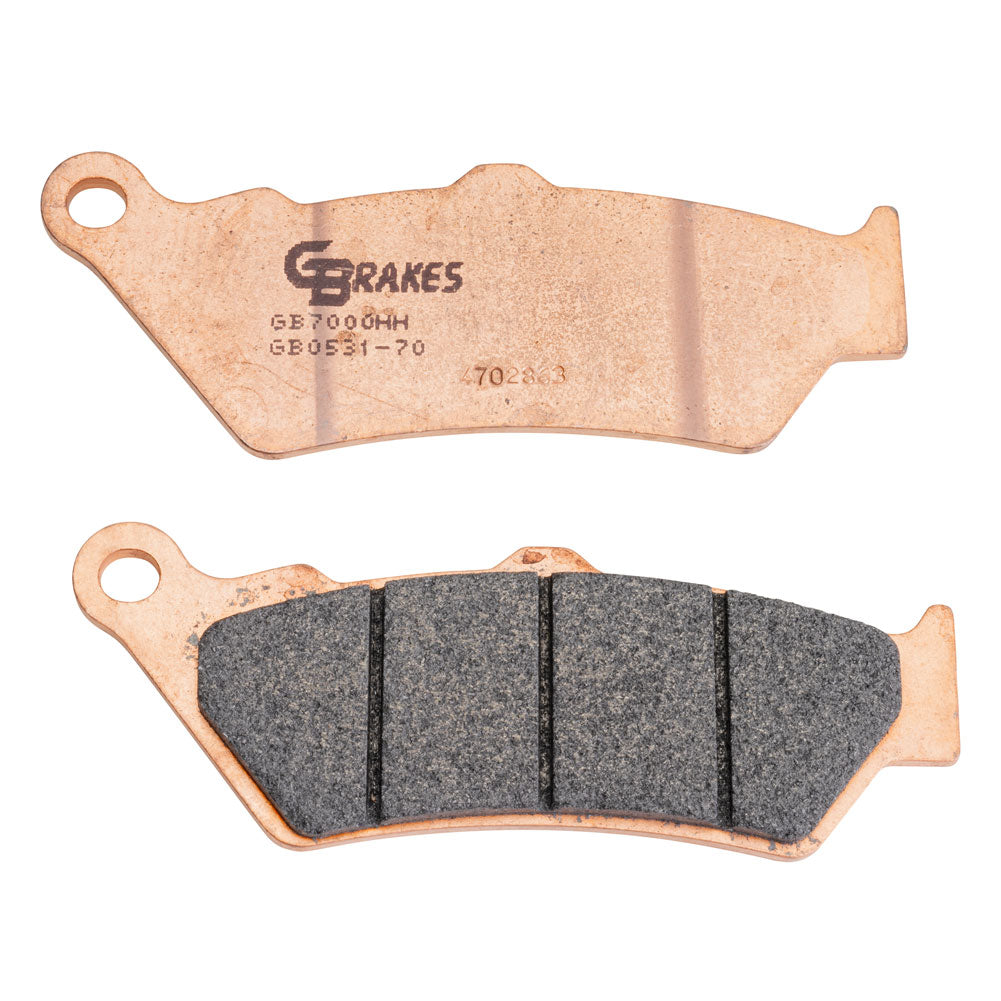 GBrakes Brake Pad - Sintered Double H Aprilia ETV 1000 Caponord 2002–2
