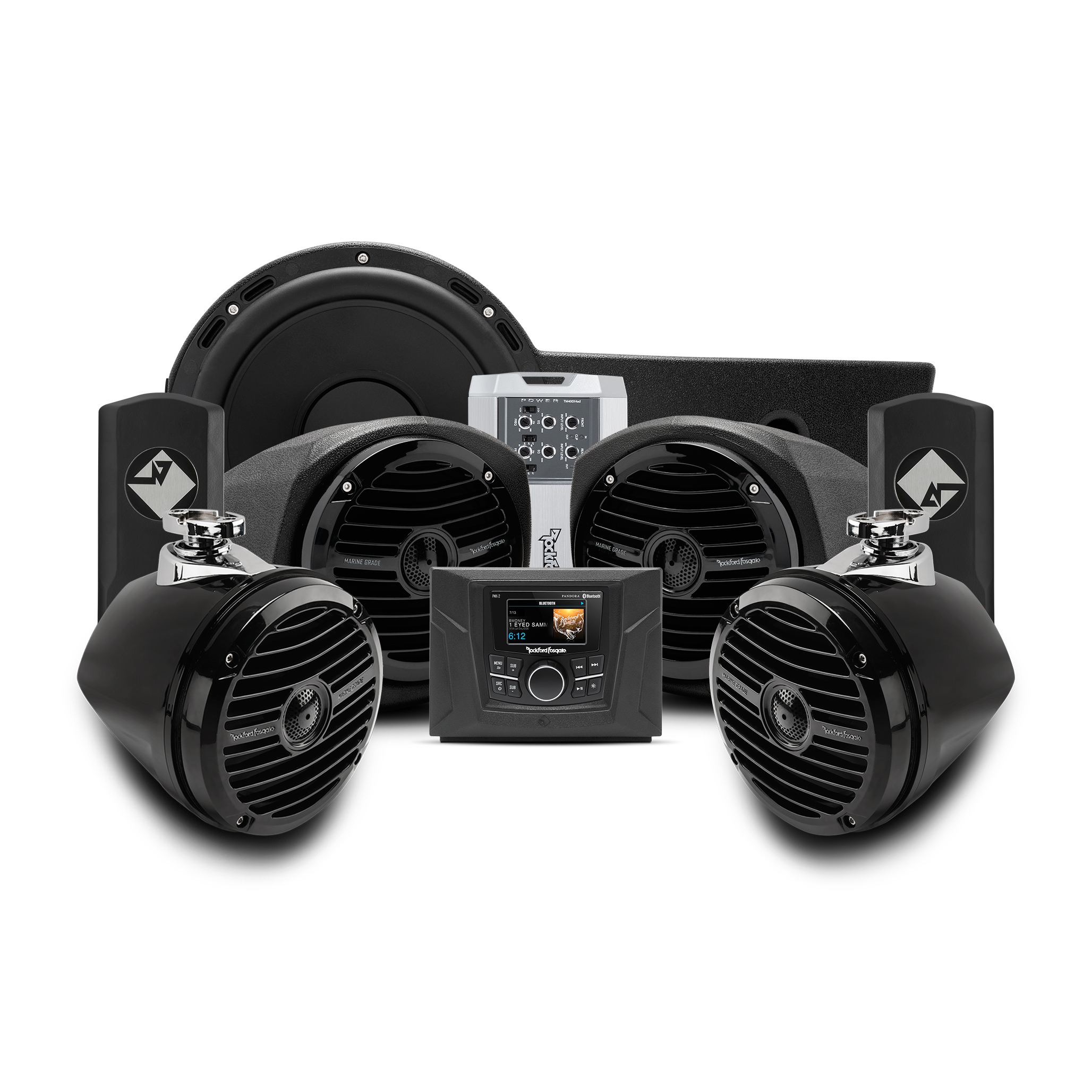 Rockford Fosgate Stage 4 Audio System Polaris General 2016+