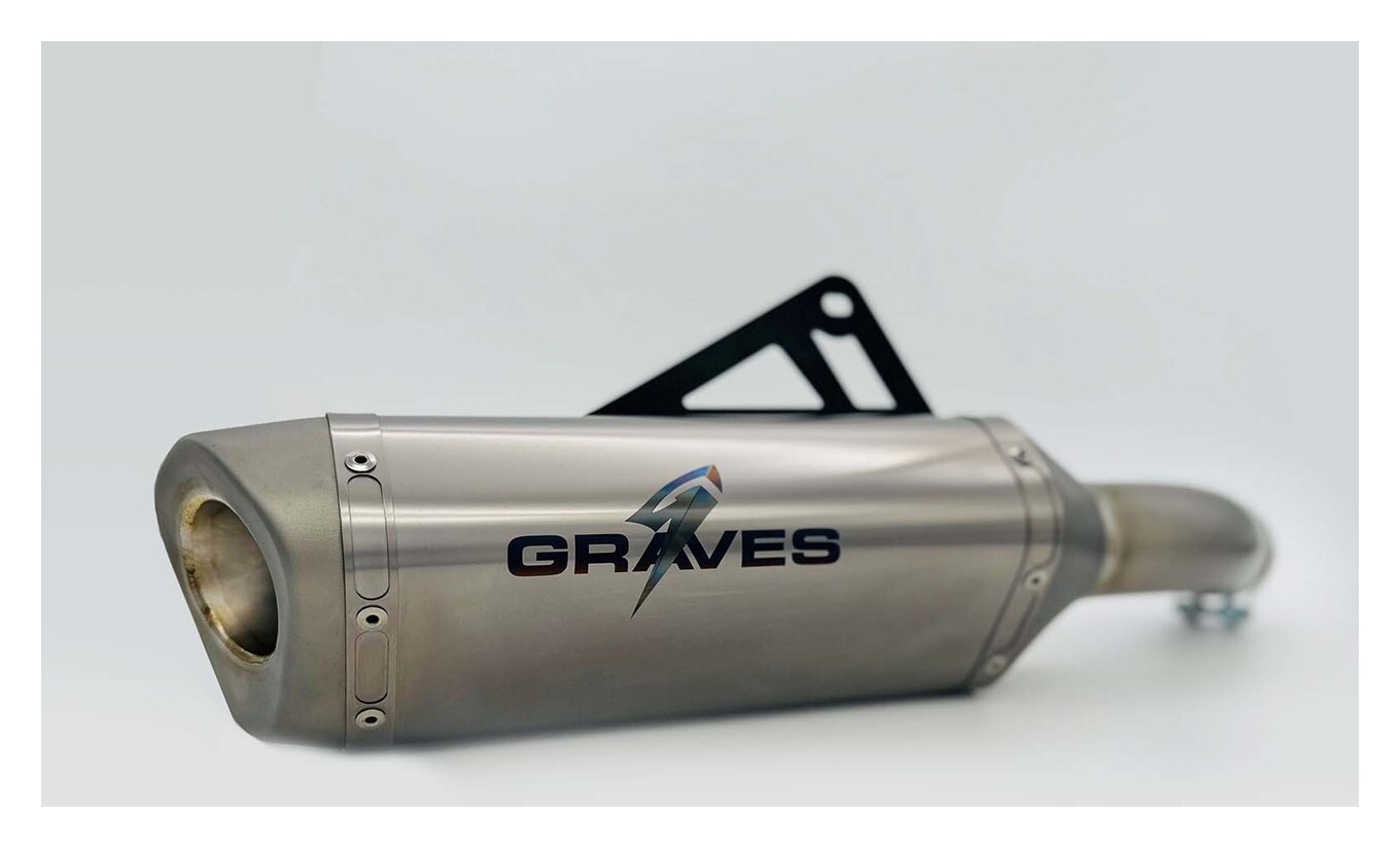 Graves Cat Back Slip-On Kawasaki ZX-4R / ZX-4RR 2023-2026