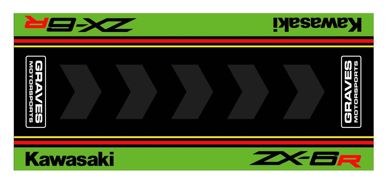 Graves Bike Mat Kawasaki Ninja ZX-6R
