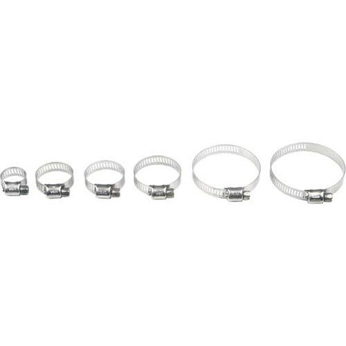 HELIX STAINLESS STEEL HOSE CLAMPS 26-51MM 10/PK - 14-0065