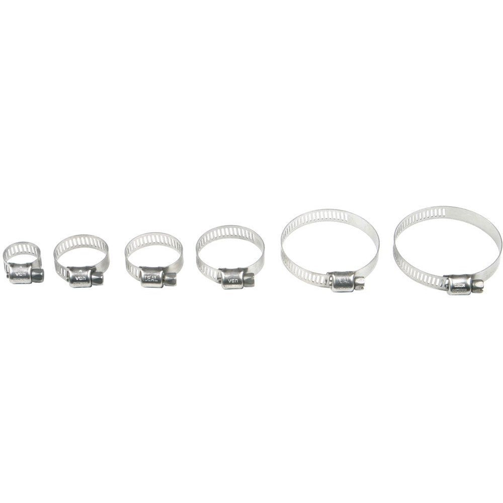 HELIX STAINLESS STEEL HOSE CLAMPS 32-58MM 10/PK - 14-0066