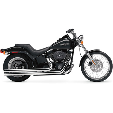 Cobra #6950T - Speedster Long Exhaust - '86-'06 Softail