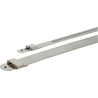 DEI #010208 - Positive Locking Ties - 1/4" x 9" - Stainless Steel