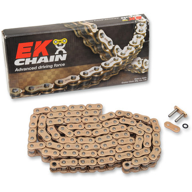 EK #530ZVX3-150G - 530 ZVX3 - Sportbike Chain - 150 Links - Gold