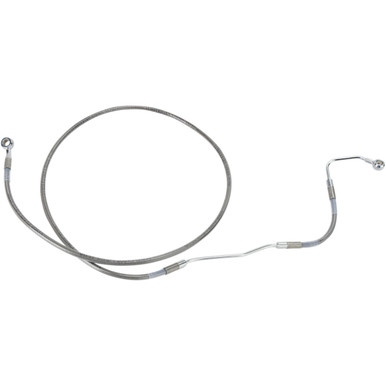 Drag Specialties - Brake Line - +8" - Stainless Steel - ABS