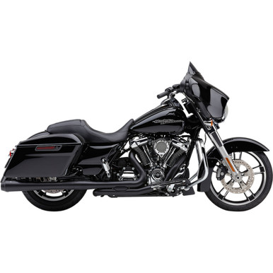 Cobra #6208RB - El Diablo Slip-On Mufflers - 4" - FL - Black