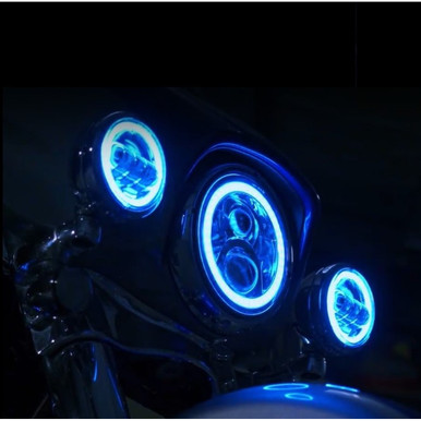 Custom Dynamics #PG-45-C - 4-1/2" Passing Lamps - Chrome