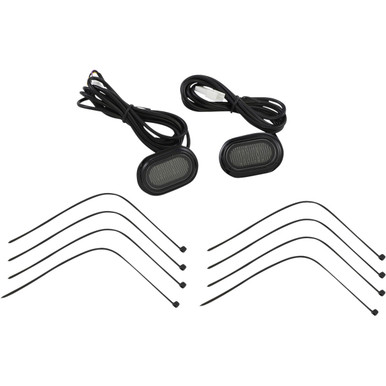 Custom Dynamics #CD-PLUG-SB - Antenna Grommet Light - Smoke Lens - Black
