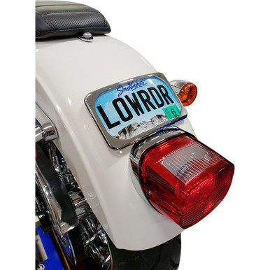 Drag Specialties - License Plate Mount - Large Radius