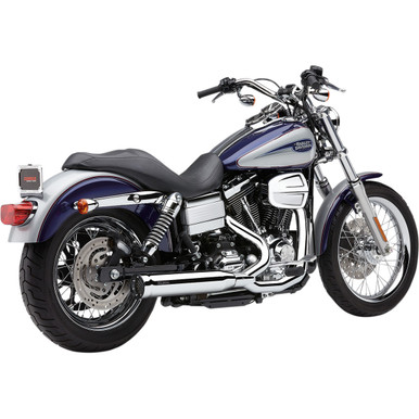 Cobra #6468 - Power Pro RPT Exhaust - Chrome - '12-'17 Dyna