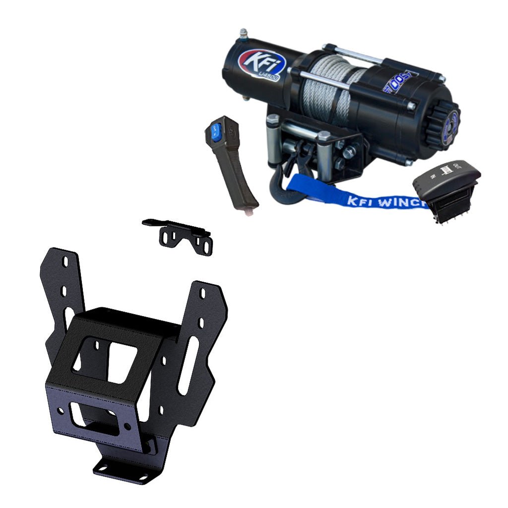 KFI Winch & Winch Mount Kit Arctic Cat / Textron Wildcat XX 1000 2018-2024 / Tracker XTR1000 2020-2021