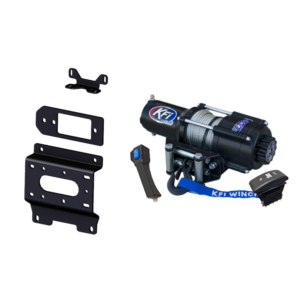 KFI Winch & Winch Mount Kit Caterpiller CUV82 CUV85 CUV102D CUV105D
