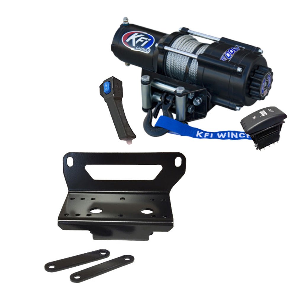 KFI Winch & Winch Mount Kit John Deere Gator XUV 550/560/590