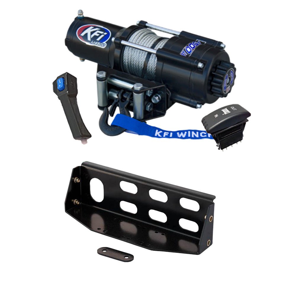 KFI Winch & Winch Mount Kit John Deere Gator XUV 625i, 825E, 825i, 825M, 855D, 855E, 855M