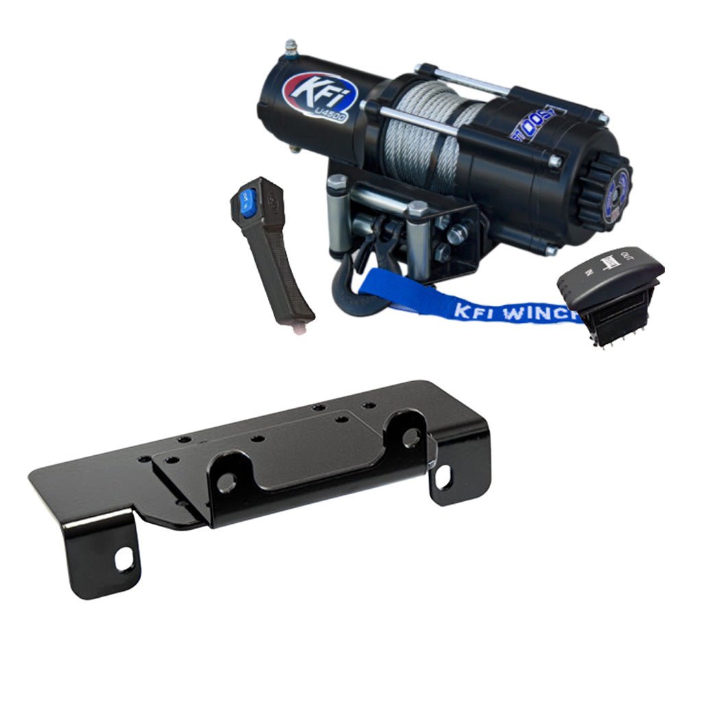 KFI Winch & Winch Mount Kit Kubota RTV1100 Winch Mount 2007-2013