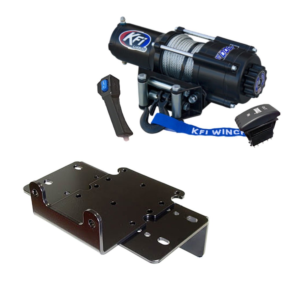 KFI Winch & Winch Mount Kit Kubota RTV900 (Standard) 2004-2008