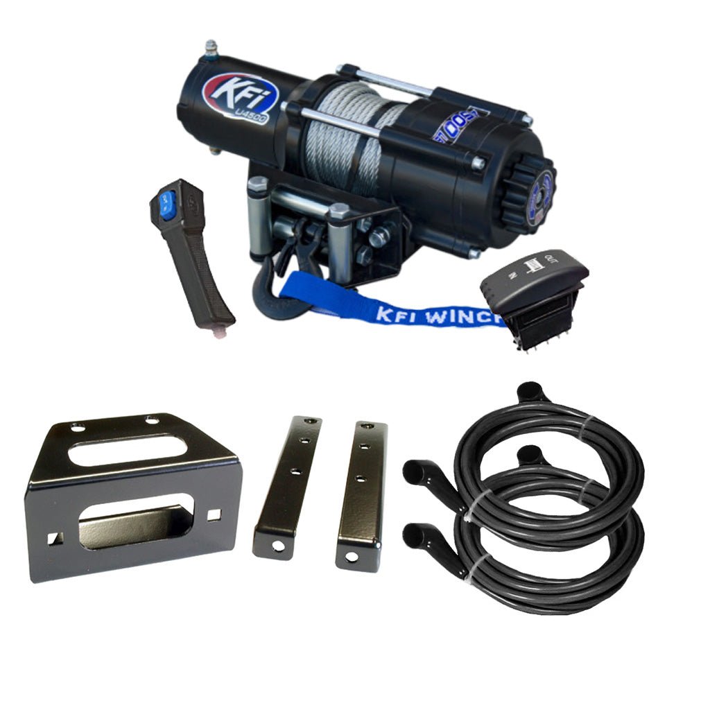 KFI Winch & Winch Mount Kit Polaris RZR 4 800 (Base/EPS)