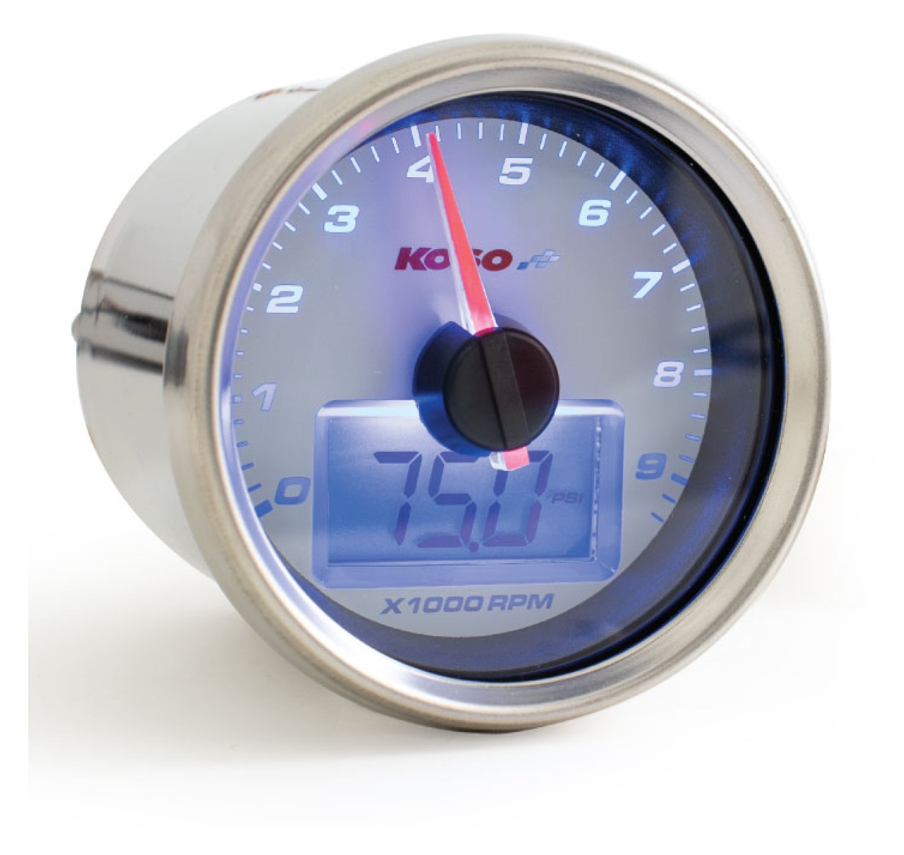 Koso Tachometer With Oil Pressure Gauge For Harley 1986-2013