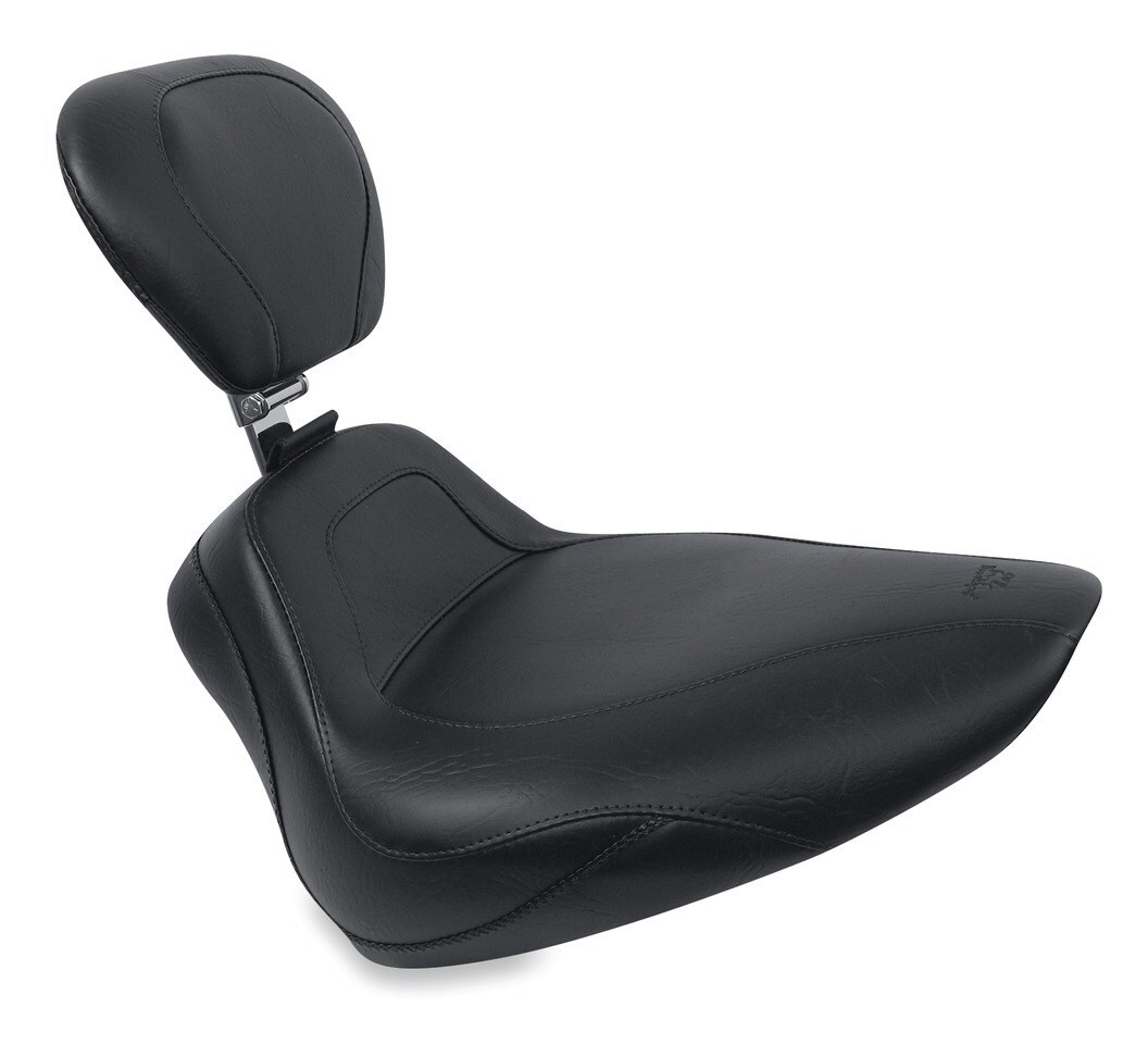 Mustang Sport Touring Solo Seat For Harley Softail With 150mm Rear Tire 2000-2015