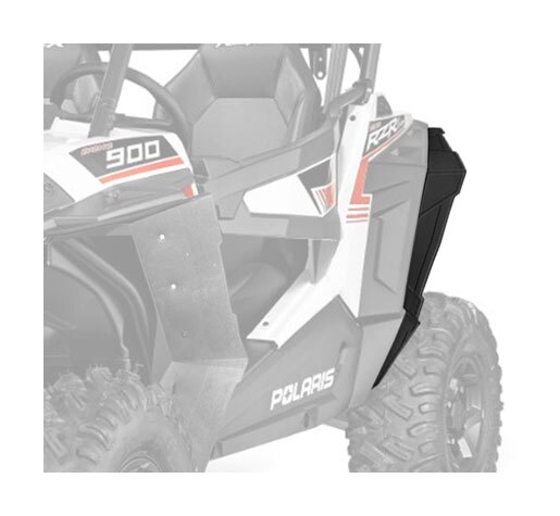 Powermadd Rear Fender Flare Extension Kit Polaris RZR XP 900 / 1000 (60 Inch) 2015-2025