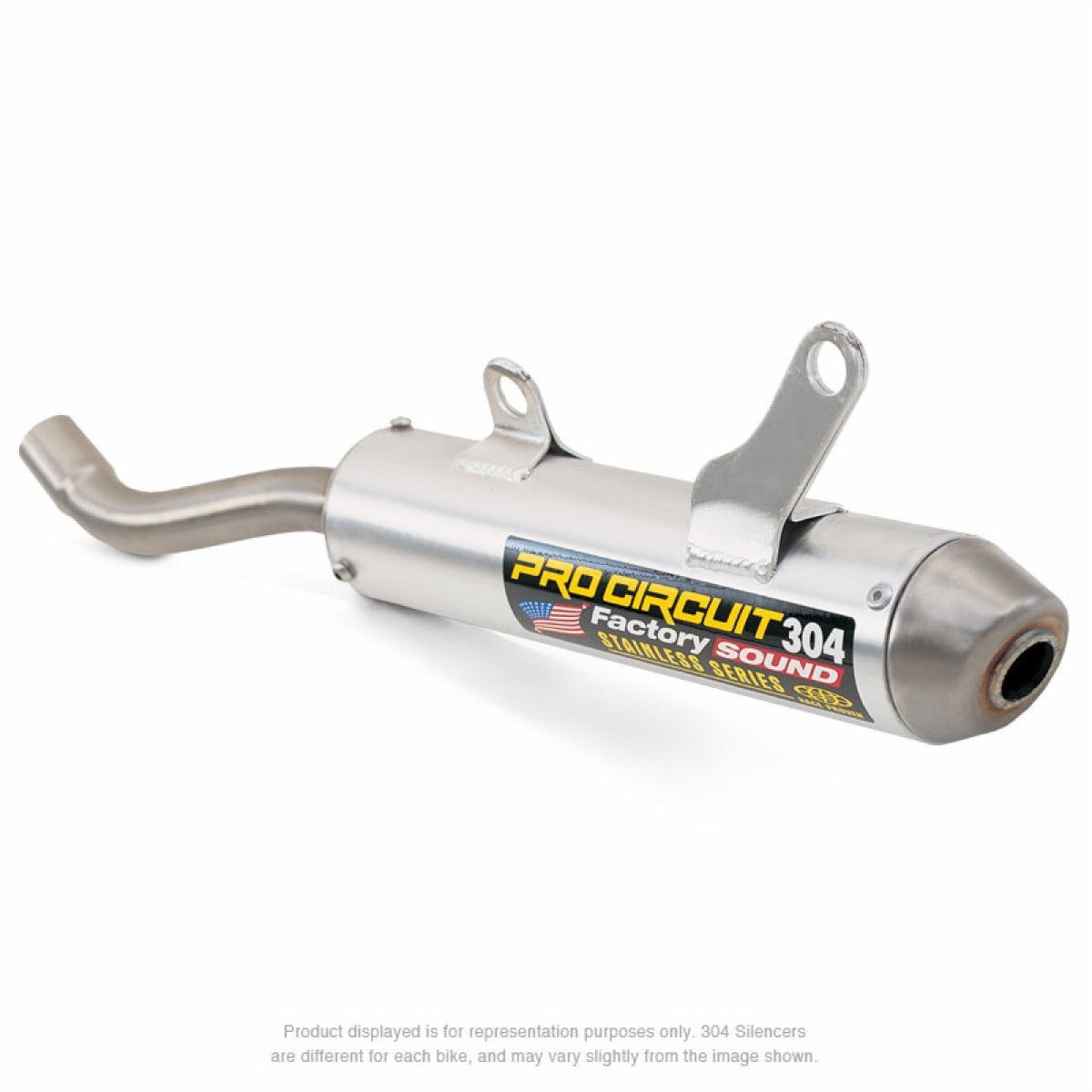 Pro Circuit 304 Exhaust Silencer - Kawasaki KX250 1995-1998 | SK95250-SE