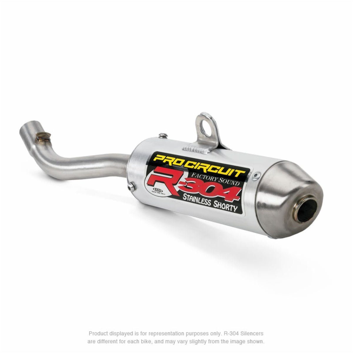 Pro Circuit R-304 Shorty Race Silencer - Honda CR125R 2000-2001 | SH00125-RE
