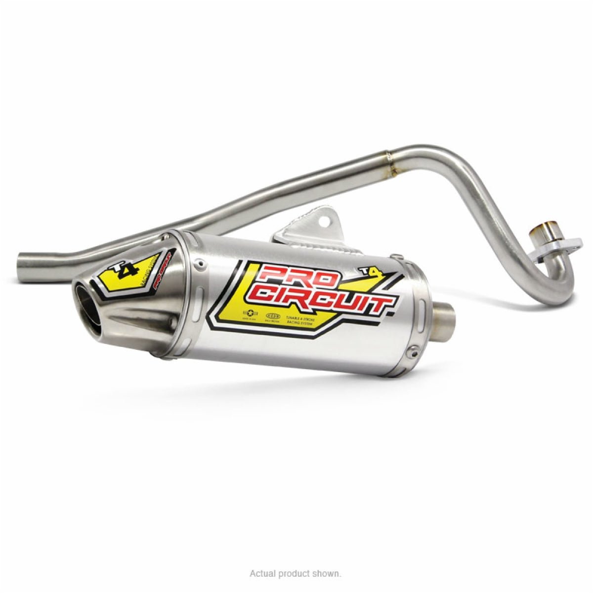 Pro Circuit T-4 Stainless Steel Complete Exhaust System - Honda XR50, CRF50F| 4H00050