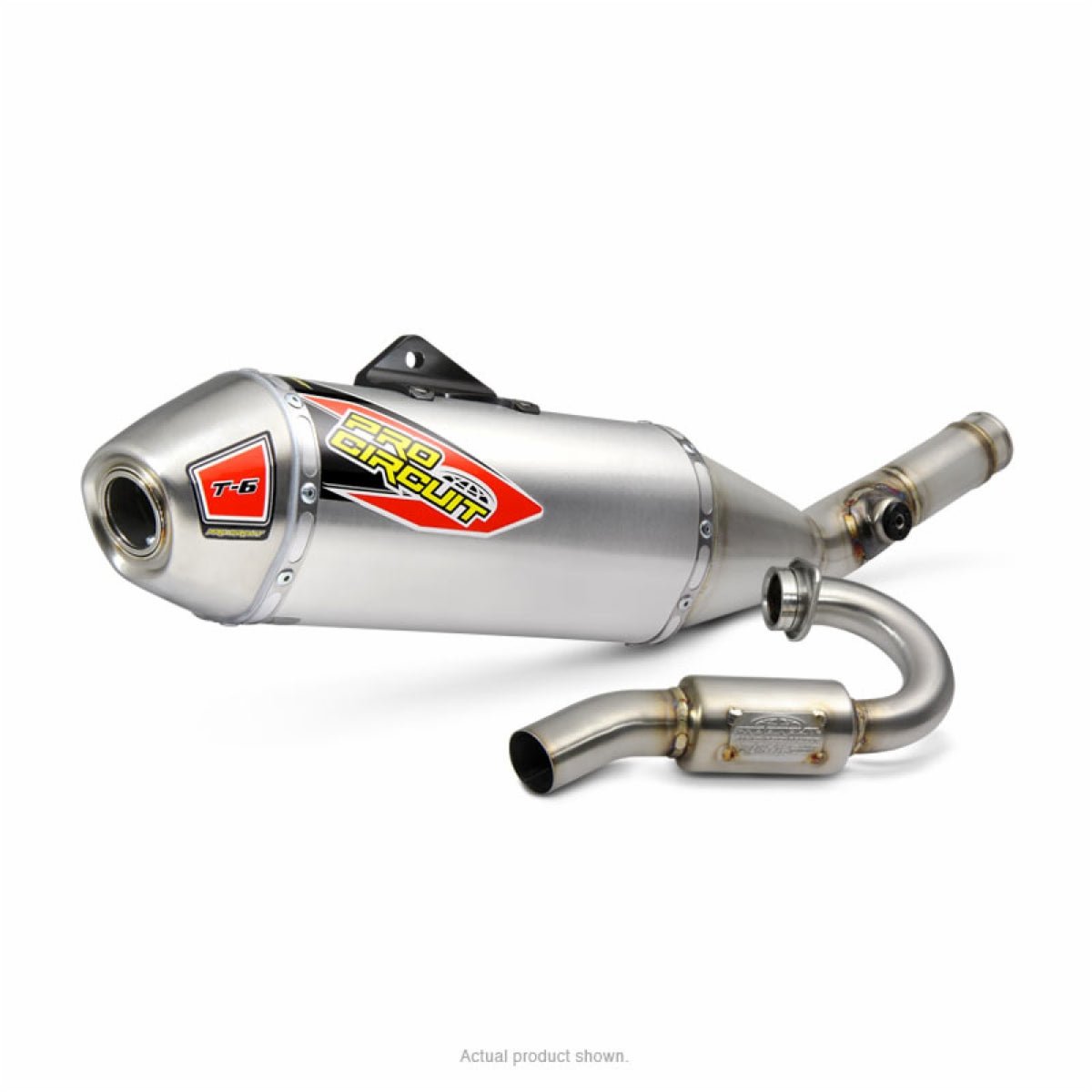 Pro Circuit T-6 Complete Stainless Steel Exhaust System - Kawasaki KX250 2017-2019 | 0121725G