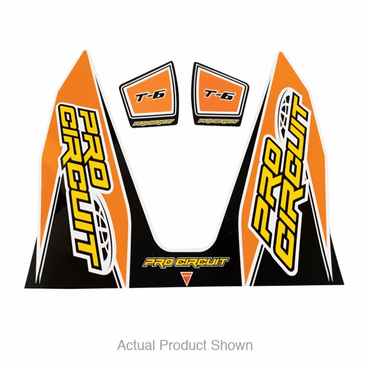Pro CircuitT-6 Decal - Orange | DC22T6-ORANGE